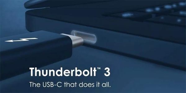 英特爾的十代酷睿處理器集成雷電3，雷電3要普及了