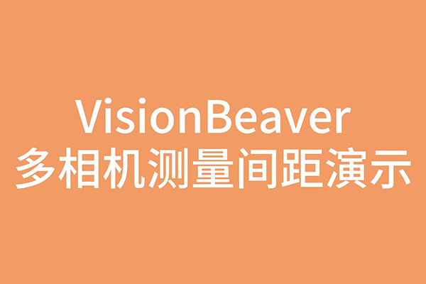 VisionBeaver多相機(jī)測量間距演示