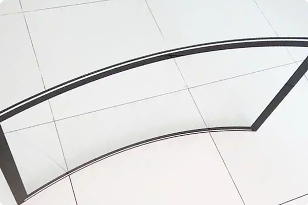 機(jī)器視覺對位點(diǎn)膠異形玻璃應(yīng)用